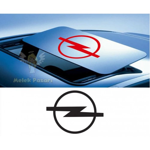 Opel Sunroof Oto Sticker