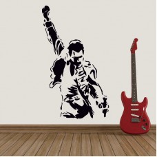 Queen Silueti Duvar Sticker 