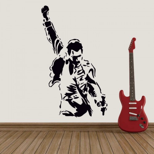 Queen Silueti Duvar Sticker