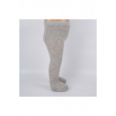 Bebek Pamuklu Külotlu Çorap Gri 