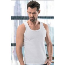 Erkek Ribana Atlet Beyaz - 1104A 