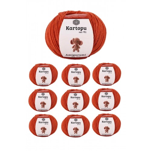 10 Adet Amigurumi El Örgü İpi 50gr 269
