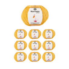 10 Adet Amigurumi El Örgü İpi 50gr 317 