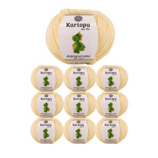 10 Adet Amigurumi El Örgü İpi 50gr 331 