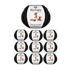 10 Adet Amigurumi El Örgü İpi 50gr 940 