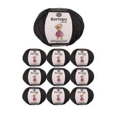 10 Adet Amigurumi El Örgü İpi 50gr 995 