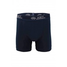 Kısa Paça Likralı Erkek Boxer Siyah - 1115A 