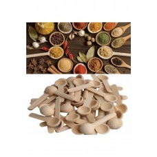 Bambu Baharat ve Reçel Kaşığı 6 Adet 