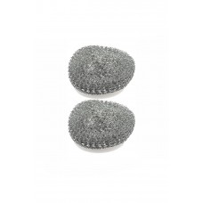 2 Adet Paslanmaz Çelik Tel Bulaşık Teli Poşetli 