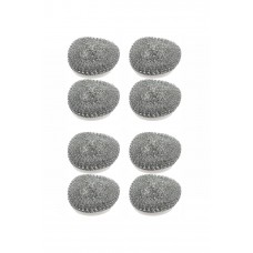 8 Adet Paslanmaz Çelik Tel Bulaşık Teli Poşetli