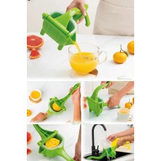 Sert Plastik Kullanışlı Meyve Sıkacağı | Manuel Meyve Suyu Sıkacağı El Basınç Sıkacağı 