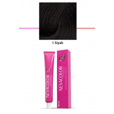 Premium 1 Siyah - Kalıcı Krem Saç Boyası 50 g Tüp 