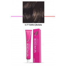 Premium 5.77 Sütlü Çikolata - Kalıcı Krem Saç Boyası 50 g Tüp 