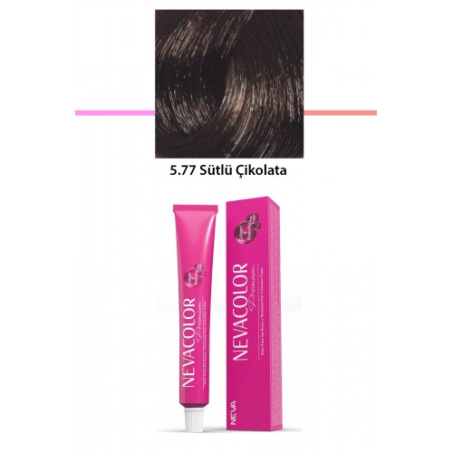 Premium 5.77 Sütlü Çikolata - Kalıcı Krem Saç Boyası 50 g Tüp