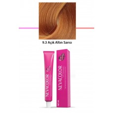 Premium 9.3 Açık Altın Sarısı - Kalıcı Krem Saç Boyası 50 g Tüp 