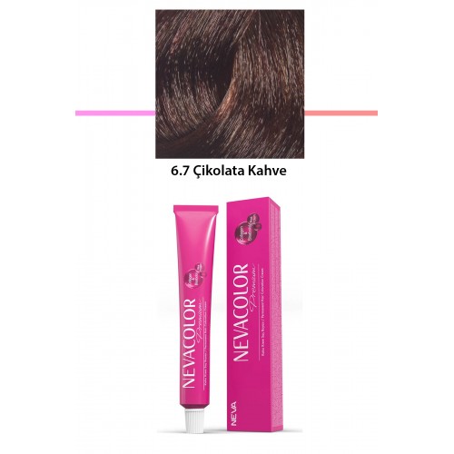 Premium 6.7 Çikolata Kahve - Kalıcı Krem Saç Boyası 50 g Tüp