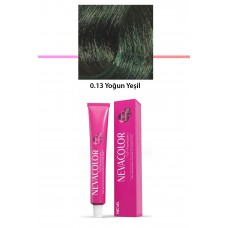 Premium 0.13 Yoğun Yeşil - Kalıcı Krem Saç Boyası 50 g Tüp 