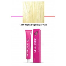 Premium 12.00 Yoğun Doğal Süper Açıcı - Kalıcı Krem Saç Boyası 50 g Tüp 