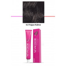 Premium 4.0 Yoğun Kahve - Kalıcı Krem Saç Boyası 50 g Tüp 