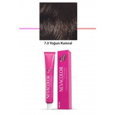 Premium 7.0 Yoğun Kumral - Kalıcı Krem Saç Boyası 50 g Tüp 