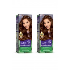 Naturals Saç Boyası Orta Kestane 5/37 2x Paket 