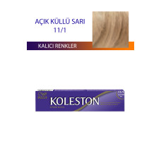 Single Tüp Boya Saç Boyası Açık Küllü Sarı 11/1 