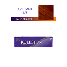 Single Tüp Boya Saç Boyası Kızıl Bakır 6/4 