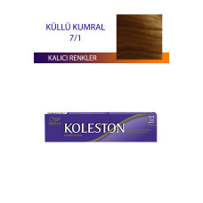 Single Tüp Boya Saç Boyası Küllü Kumral 7/1 