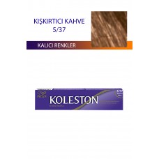 Single Tüp Boya Saç Boyası Kışkırtıcı Kahve 5/37 