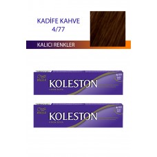 2 Adet Single Tüp Boya Saç Boyası Kadife Kahve 4/77 