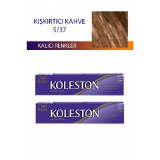 2 Adet Single Tüp Boya Saç Boyası Kışkırtıcı Kahve 5/37 