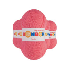 5 Adet Kristal El Örgü Lif İpi Pembe 98230 