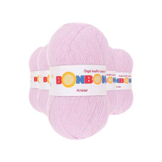 5 Adet Kristal El Örgü Lif İpi Lila 98332 