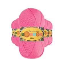 5 Adet Lüks Patik İpi Yünü Pembe 98230 