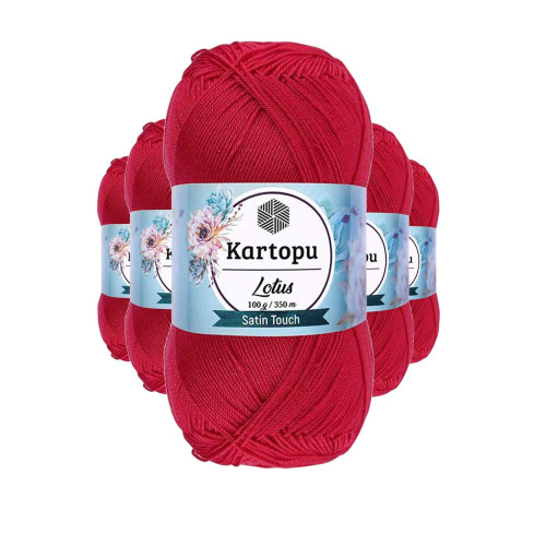 5 Adet Lotus Bikini Büstiyer Bluz Örgü İpi  K141 Fuşya