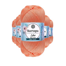 5 Adet Lotus Bikini Büstiyer Bluz Örgü İpi  K218 Somon 