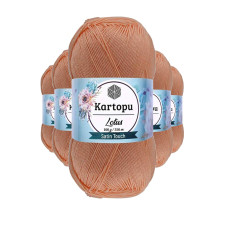 5 Adet Lotus Bikini Büstiyer Bluz Örgü İpi  K277 Şeftali 