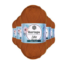 5 Adet Lotus Bikini Büstiyer Bluz Örgü İpi  K302 Tarçın 