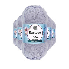 5 Adet Lotus Bikini Büstiyer Bluz Örgü İpi  K714 Gri 