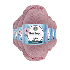 5 Adet Lotus Bikini Büstiyer Bluz Örgü İpi  K768 Açık Pembe