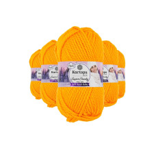 5 Adet Super Chunky Kalın Kışlık El Örgü Ipliği 100 Gr K314 