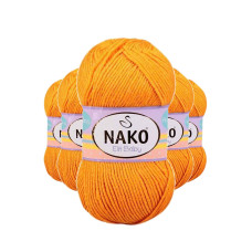 5 Adet Elite Baby El Örgü İpi Tüylenmeyen Bebek Yünü Portakal Kabuğu 4038 