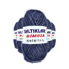 5 Adet Mimoza Kristal Işıltılı Şal Patik Yelek İpi 36 