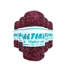 5 Adet Polyester Simli Makrome İpi SG-1560 