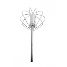 Büyük Bas Çek Mikser Karıştırıcı Metal Çırpma Teli Kek Yumurta Çırpma Aleti Pratik Mikser Çırpıcı 