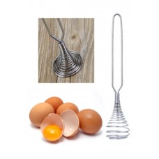 Paslanmaz Metal Mini Yumurta Çırpıcı & Karıştırıcı 