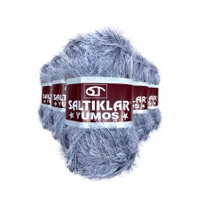 5 Adet Yumoş Sakallı El Örgü Ipi Yünü 06 