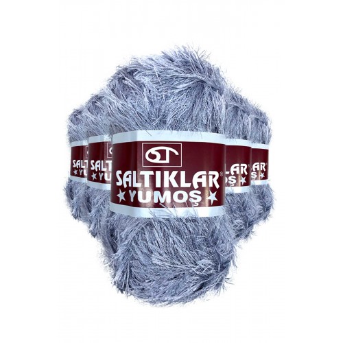 5 Adet Yumoş Sakallı El Örgü Ipi Yünü 06