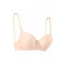 Silikonlu Desteksiz Telli Düz Boş Sütyen Ten 