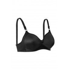 Telsiz Silikonlu Toparlayıcı Sütyen Siyah 